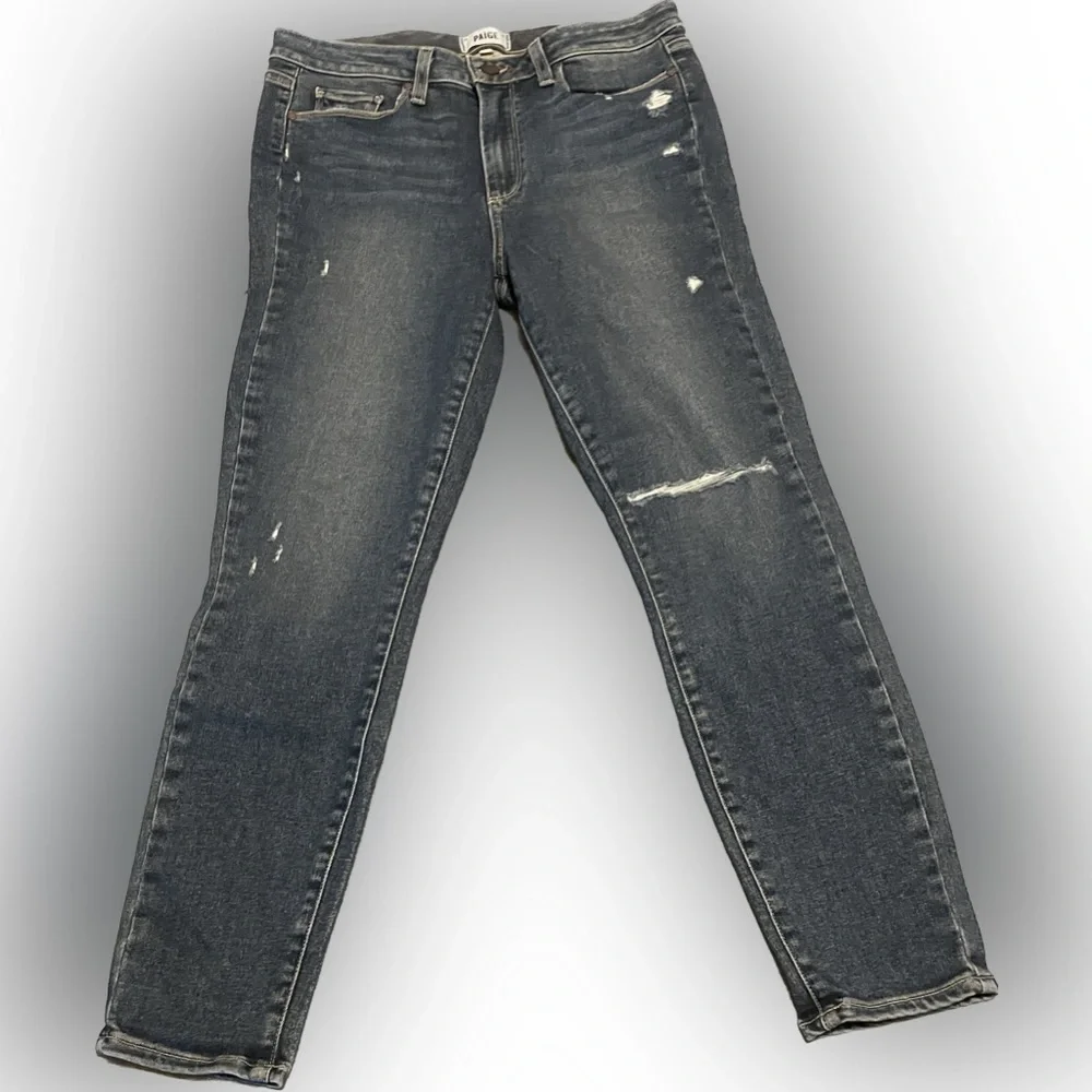 NWT Paige Hoxton High Rise Ankle Skinny - Picture 8 of 10